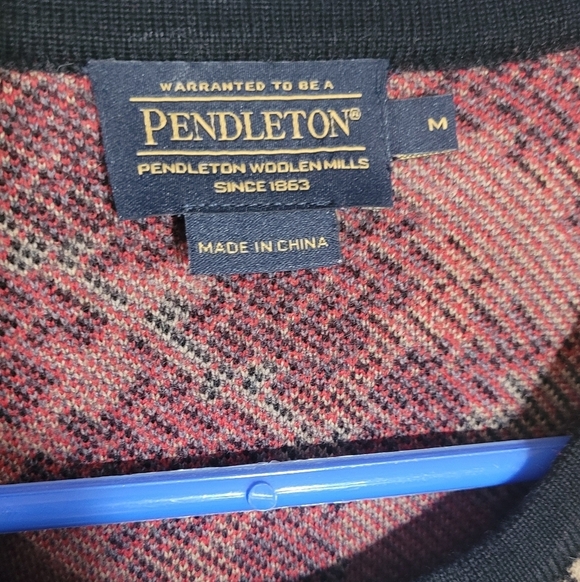 Pendleton 100% Merino Wool Long Cardigan Sweater Size Medium - Picture 2 of 6